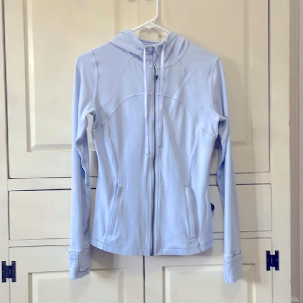 Lululemon Define Hooded Jacket size 8.  Periwinkle